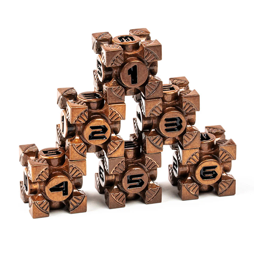 Arc Metal 16mm D6 Dice (6 Pack) - Image 4