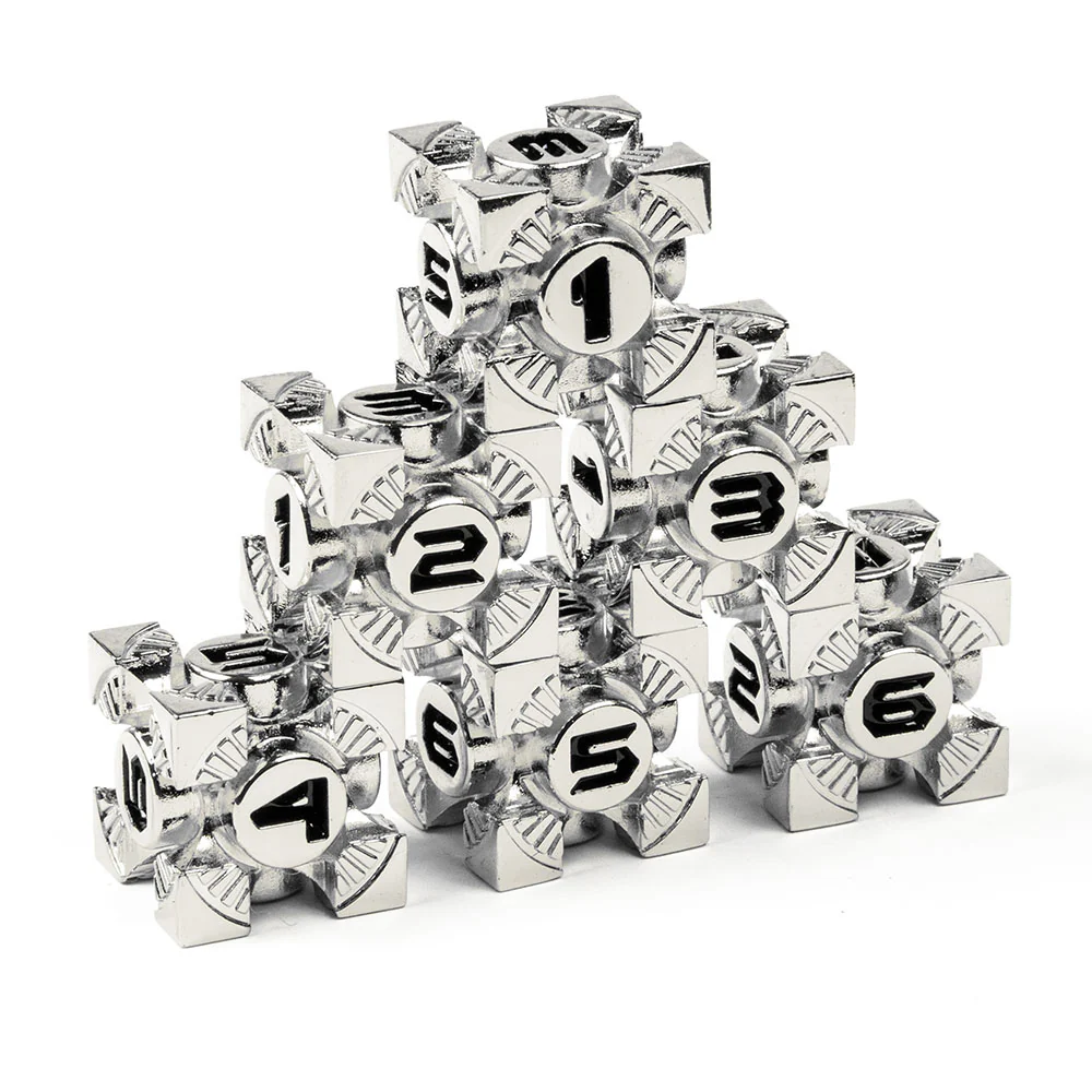 Arc Metal 16mm D6 Dice (6 Pack) - Image 5