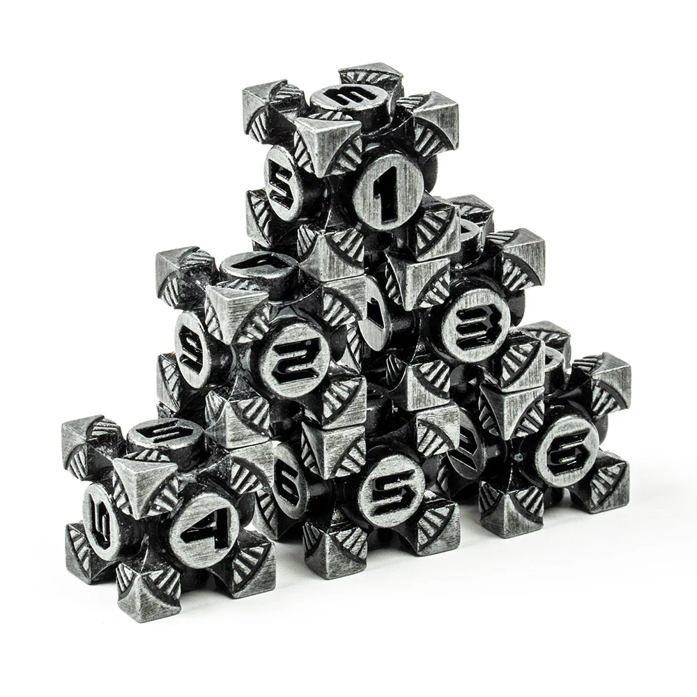 Arc Metal 16mm D6 Dice (6 Pack) - Image 6