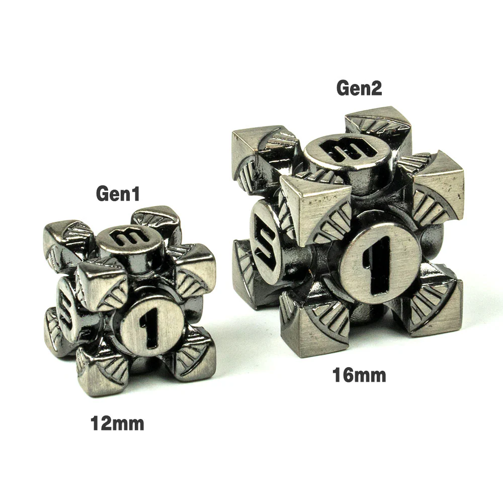 Arc Metal 16mm D6 Dice (6 Pack) - Image 7