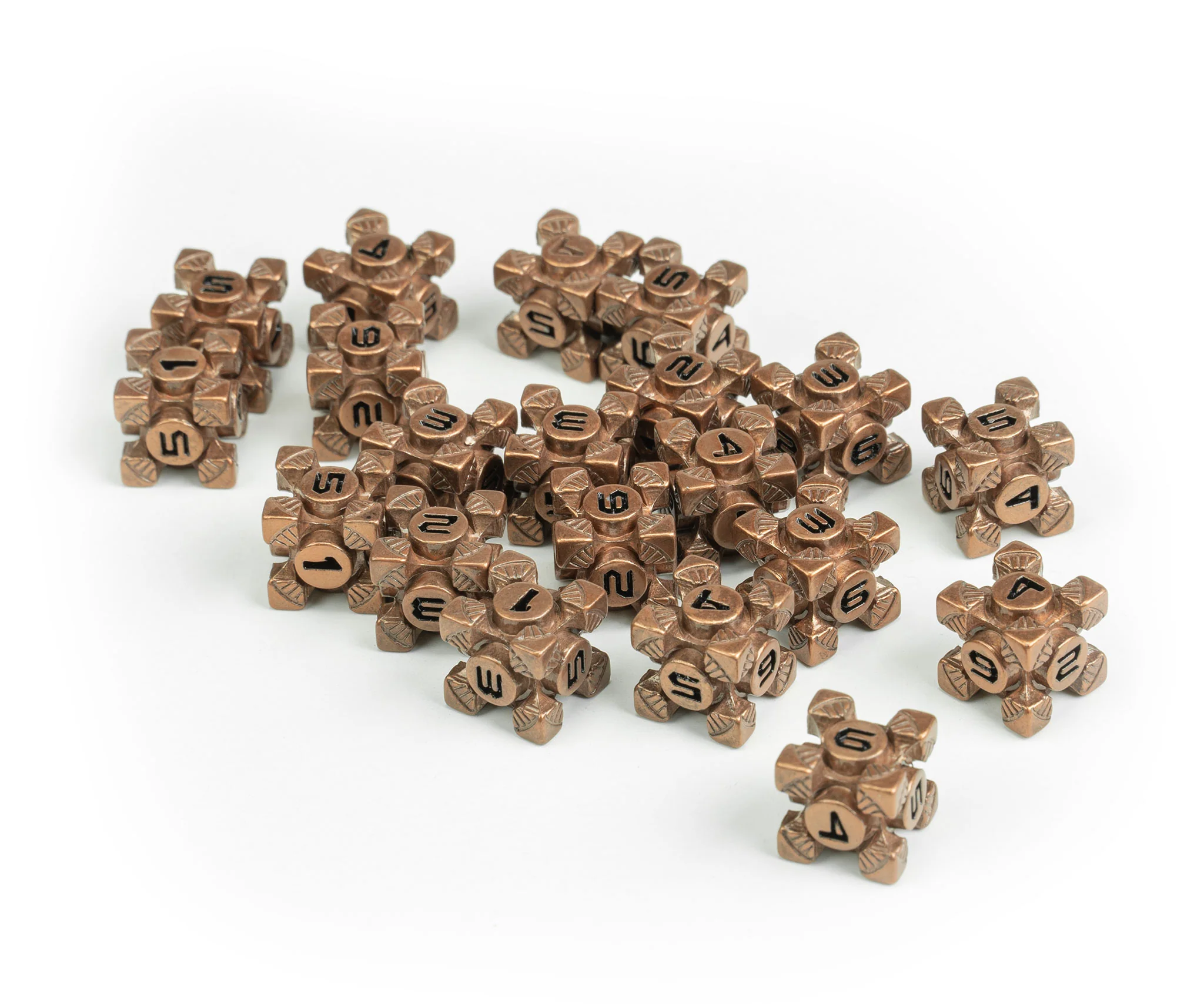 Arc Metal 12mm D6 Dice (10 Pack) - Image 3