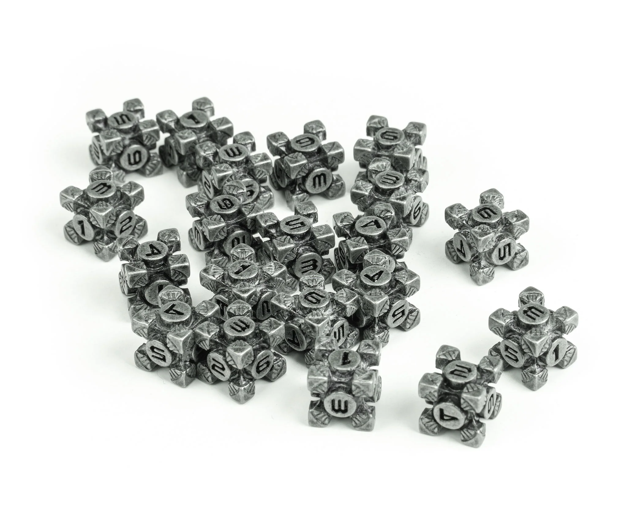 Arc Metal 12mm D6 Dice (10 Pack) - Image 5