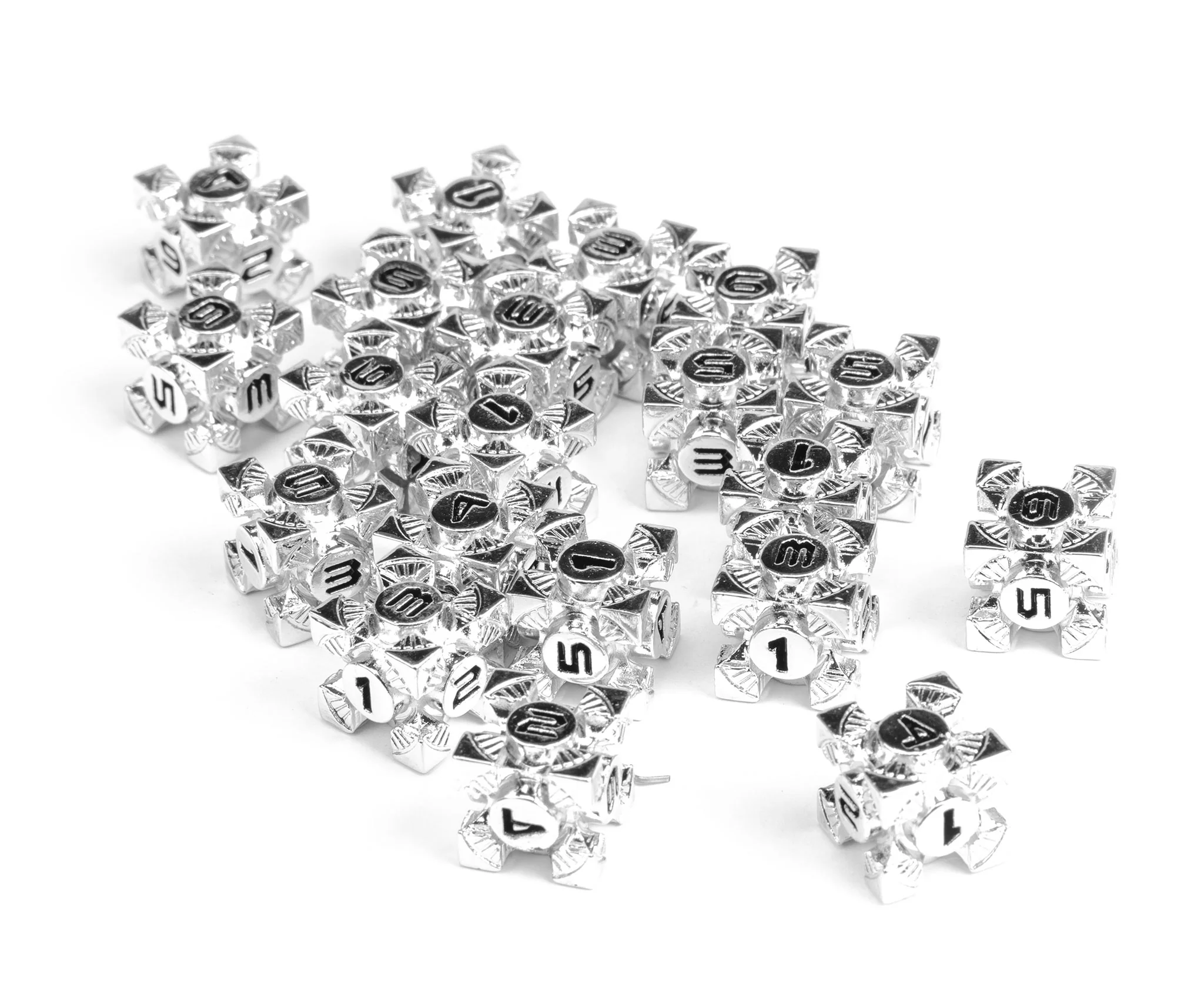 Arc Metal 12mm D6 Dice (10 Pack) - Image 6