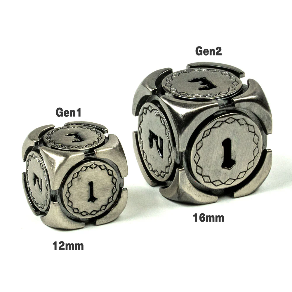 Fantasy Metal 16mm D6 Dice (6 Pack) - Image 7