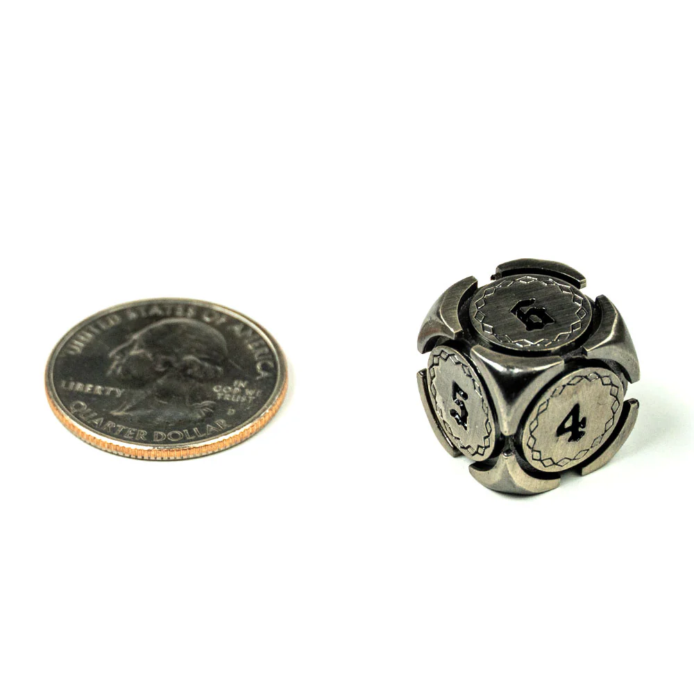 Fantasy Metal 16mm D6 Dice (6 Pack) - Image 8